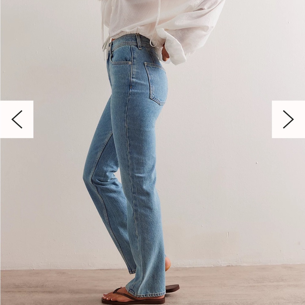 We The Free Xena Slim Straight Jeans